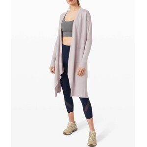 Lululemon Lunar Lengths Wrap Sweater